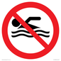 PV11786: P926 Prohibition: No swimming