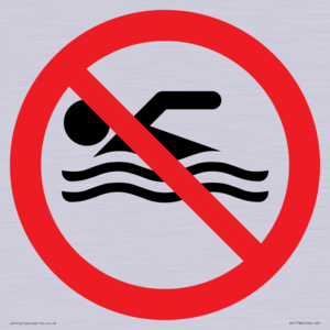 PV11786: P926 Prohibition: No swimming