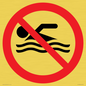 PV11786: P926 Prohibition: No swimming
