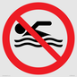 PV11786: P926 Prohibition: No swimming