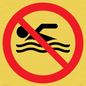 PV11786: P926 Prohibition: No swimming