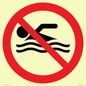 PV11786: P926 Prohibition: No swimming
