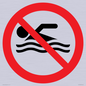 PV11786: P926 Prohibition: No swimming