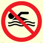 PV11786: P926 Prohibition: No swimming