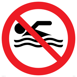 PV11786: P926 Prohibition: No swimming