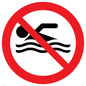 PV11786: P926 Prohibition: No swimming