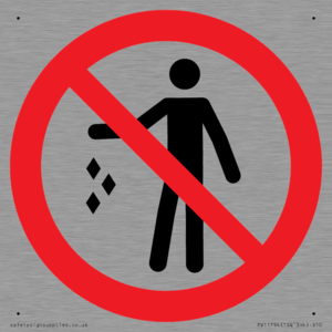 PV11794: P931 Prohibition: No littering