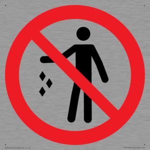 PV11794: P931 Prohibition: No littering