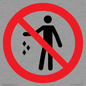PV11794: P931 Prohibition: No littering