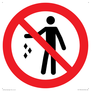 PV11794: P931 Prohibition: No littering