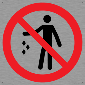 PV11794: P931 Prohibition: No littering