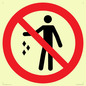 PV11794: P931 Prohibition: No littering