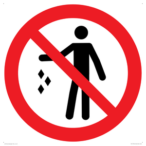 PV11794: P931 Prohibition: No littering