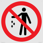 PV11794: P931 Prohibition: No littering