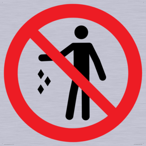 PV11794: P931 Prohibition: No littering