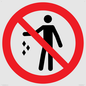 PV11794: P931 Prohibition: No littering