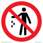 PV11794: P931 Prohibition: No littering