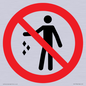 PV11794: P931 Prohibition: No littering