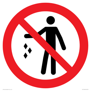 PV11794: P931 Prohibition: No littering