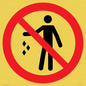 PV11794: P931 Prohibition: No littering
