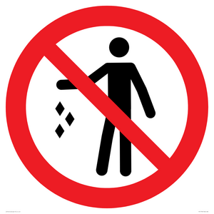 PV11794: P931 Prohibition: No littering