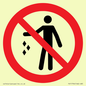 PV11794: P931 Prohibition: No littering