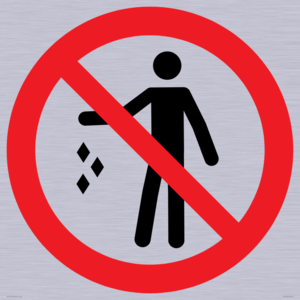 PV11794: P931 Prohibition: No littering