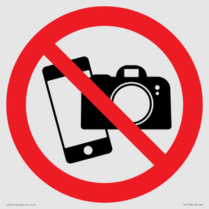 PV11796: P932 Prohibition: No filming or photography