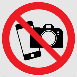 PV11796: P932 Prohibition: No filming or photography