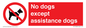 PV11820: No dogs except assistance dogs