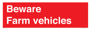 PV12018: Beware Farm vehicles