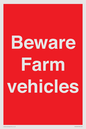 PV12018: Beware Farm vehicles