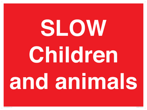 PV12020: SLOW Children and animals