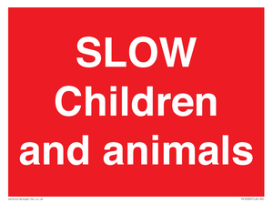 PV12020: SLOW Children and animals