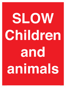 PV12020: SLOW Children and animals
