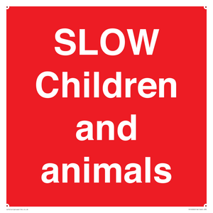 PV12020: SLOW Children and animals