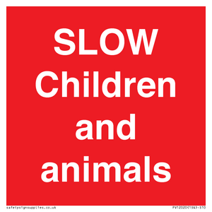 PV12020: SLOW Children and animals