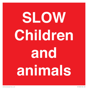 PV12020: SLOW Children and animals