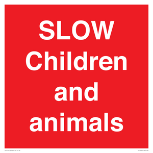 PV12020: SLOW Children and animals