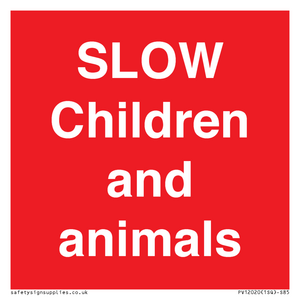 PV12020: SLOW Children and animals