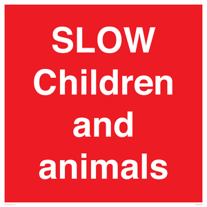 PV12020: SLOW Children and animals