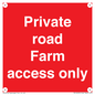 PV12035: Private road Farm access only