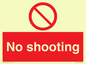 PV12076: No shooting
