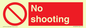 PV12076: No shooting