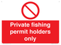 PV12082: Private fishing permit holders only