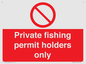 PV12082: Private fishing permit holders only
