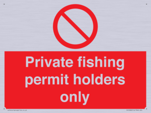 PV12082: Private fishing permit holders only