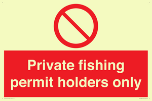 PV12082: Private fishing permit holders only