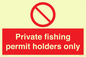 PV12082: Private fishing permit holders only