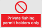 PV12082: Private fishing permit holders only